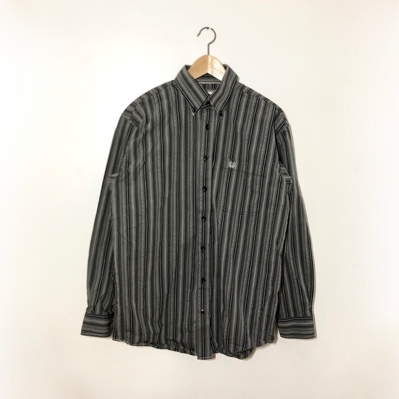 Gorgeous Men’s Striped Casual Button Down Shirt - Panhandle - Picture 1 of 4
